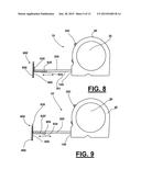 TAPE MEASURE APPARATUS WITH A ROTATING AND SLIDING CATCH diagram and image