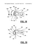 TAPE MEASURE APPARATUS WITH A ROTATING AND SLIDING CATCH diagram and image