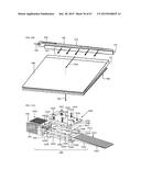 ILLUMINATION DEVICE HAVING A TAPERED LIGHT GUIDE diagram and image