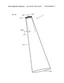 ILLUMINATION DEVICE HAVING A TAPERED LIGHT GUIDE diagram and image