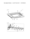 ILLUMINATION DEVICE HAVING A TAPERED LIGHT GUIDE diagram and image