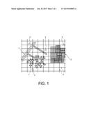 METHOD FOR LOCATING THE SOURCE OF GAS FLOWS IN A GEOGRAPHICAL AREA,     INVOLVING A SELECTION OF MEASUREMENTS diagram and image