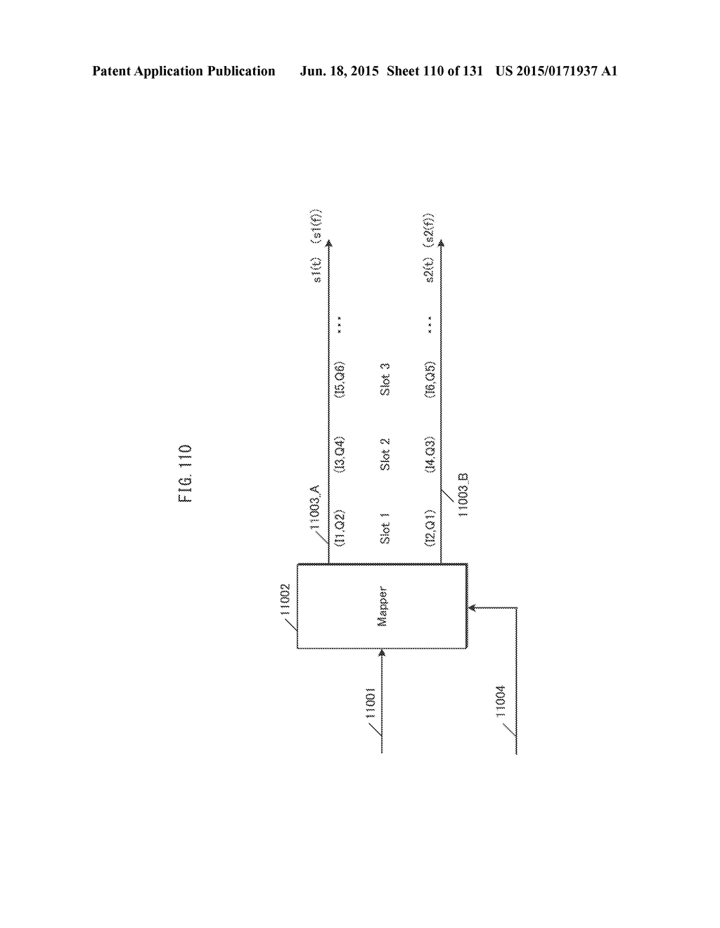 TRANSMISSION METHOD, RECEPTION METHOD, TRANSMITTER, AND RECEIVER - diagram, schematic, and image 111