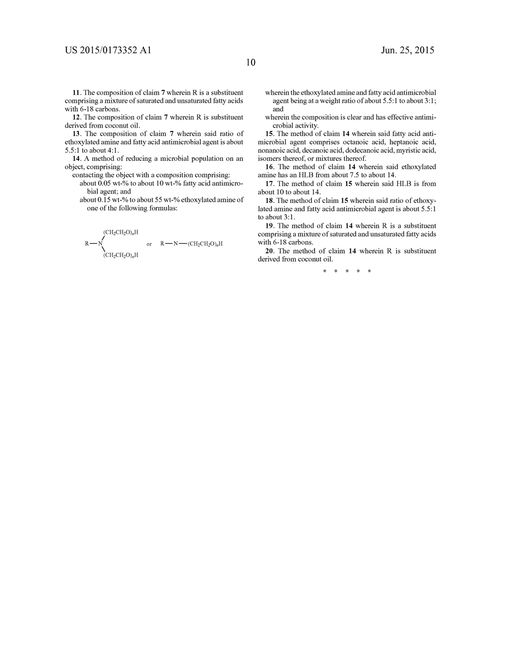 COUPLERS FOR MEDIUM-CHAIN FATTY ACIDS AND DISINFECTING COMPOSITIONS - diagram, schematic, and image 11