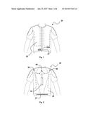 LINING MOUNTED INFLATABLE PROTECTOR AND PROTECTIVE CLOTHING ASSEMBLY diagram and image