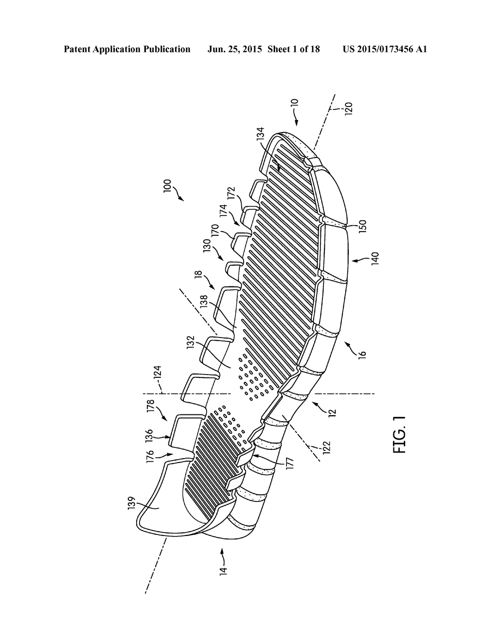 Sole Structure With Segmented Portions - diagram, schematic, and image 02