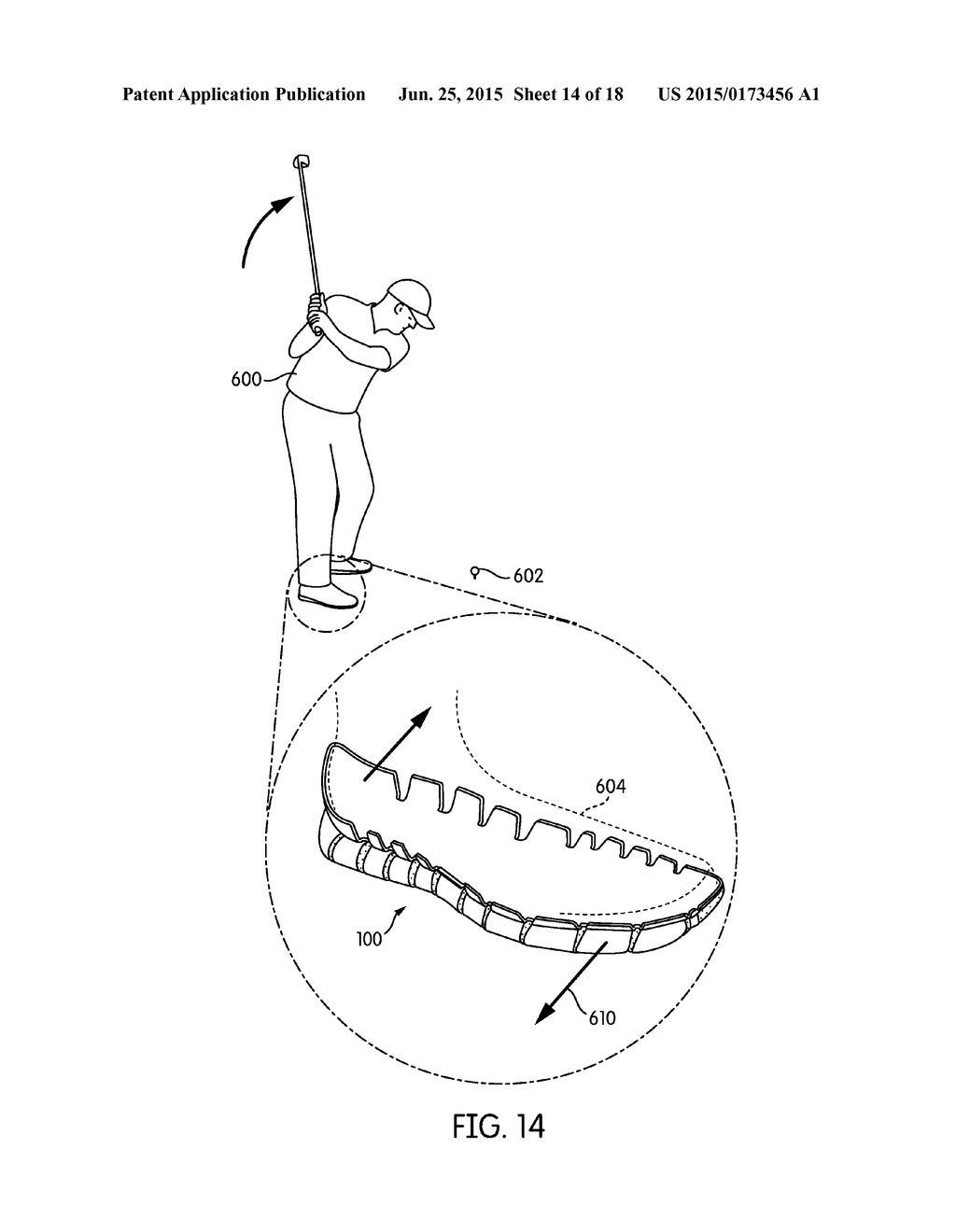 Sole Structure With Segmented Portions - diagram, schematic, and image 15