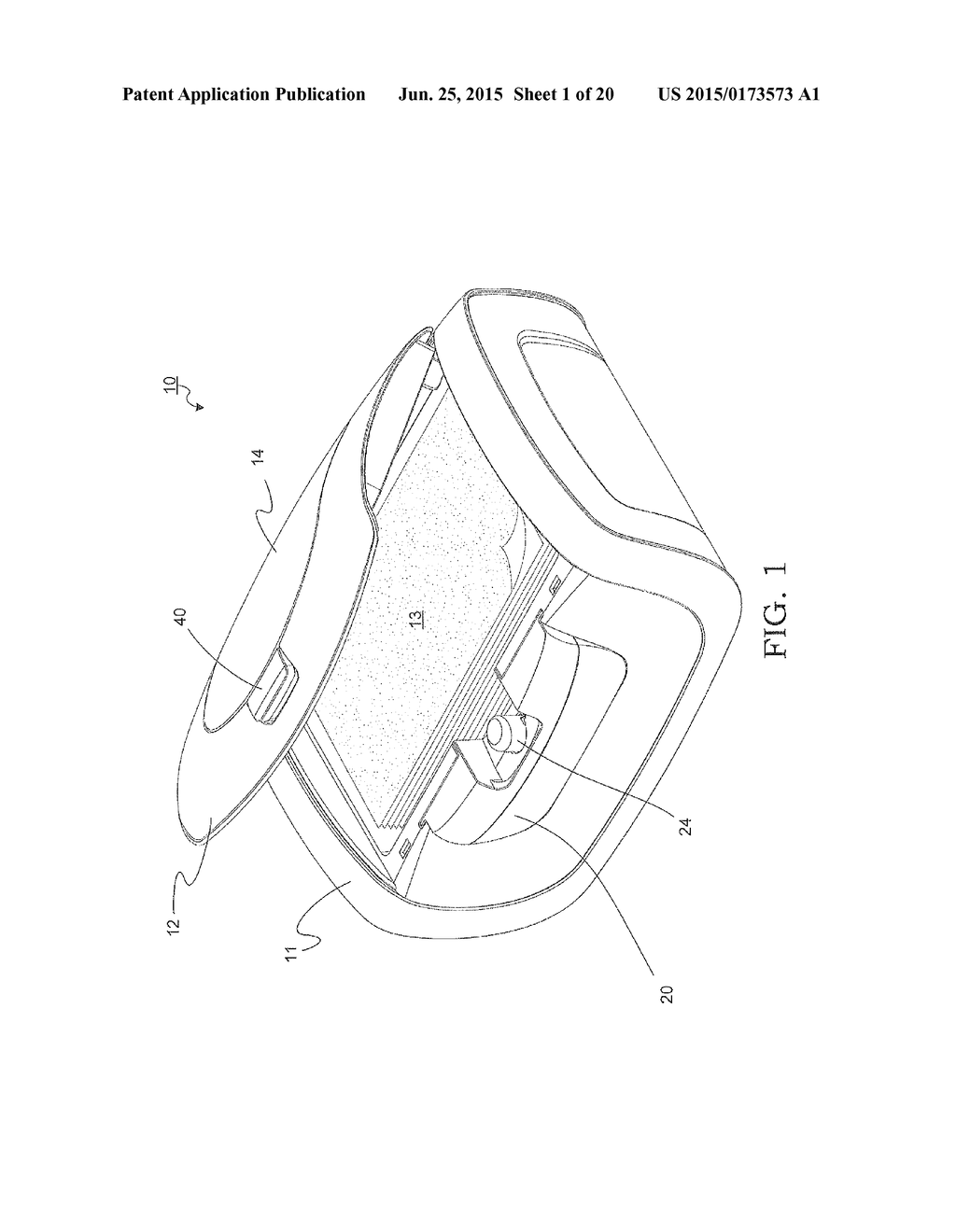 WET WIPE CONTAINER WITH SPRAY PUMP DISPENSER - diagram, schematic, and image 02