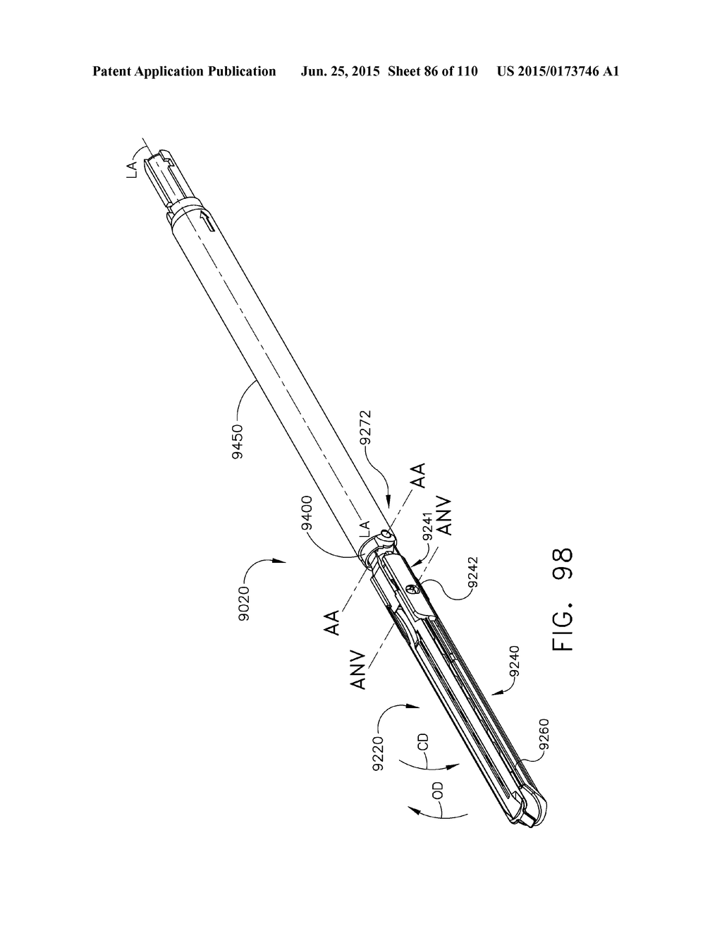 SURGICAL CUTTING AND STAPLING INSTRUMENTS WITH INDEPENDENT JAW CONTROL     FEATURES - diagram, schematic, and image 87