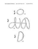 SELF-CINCHING SURGICAL CLIPS AND DELIVERY SYSTEM diagram and image