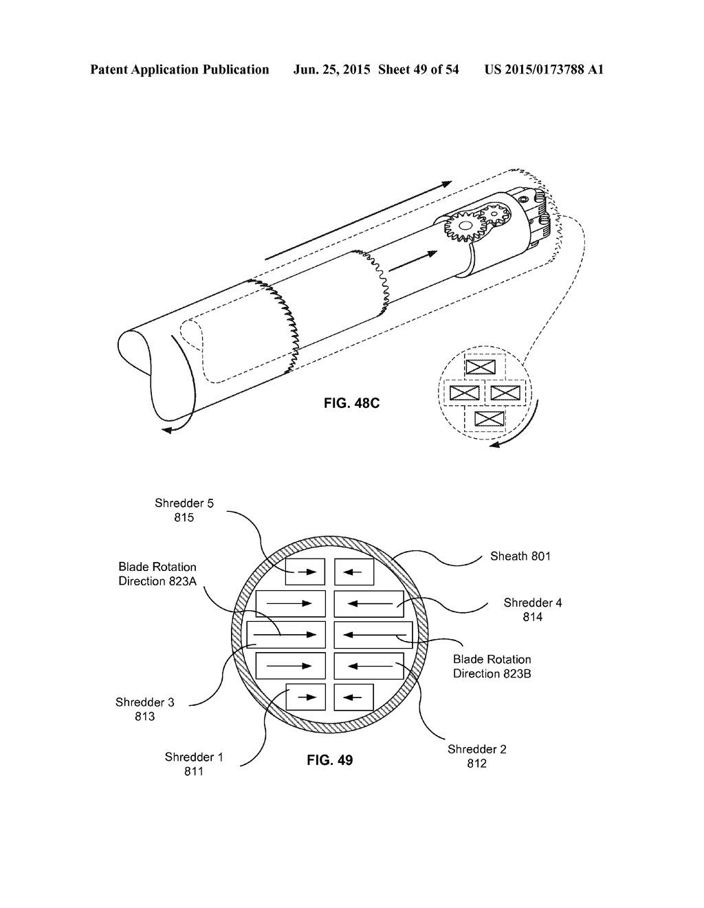 MINIATURE SHREDDING TOOL FOR USE IN MEDICAL APPLICATIONS AND METHODS FOR     MAKING - diagram, schematic, and image 50