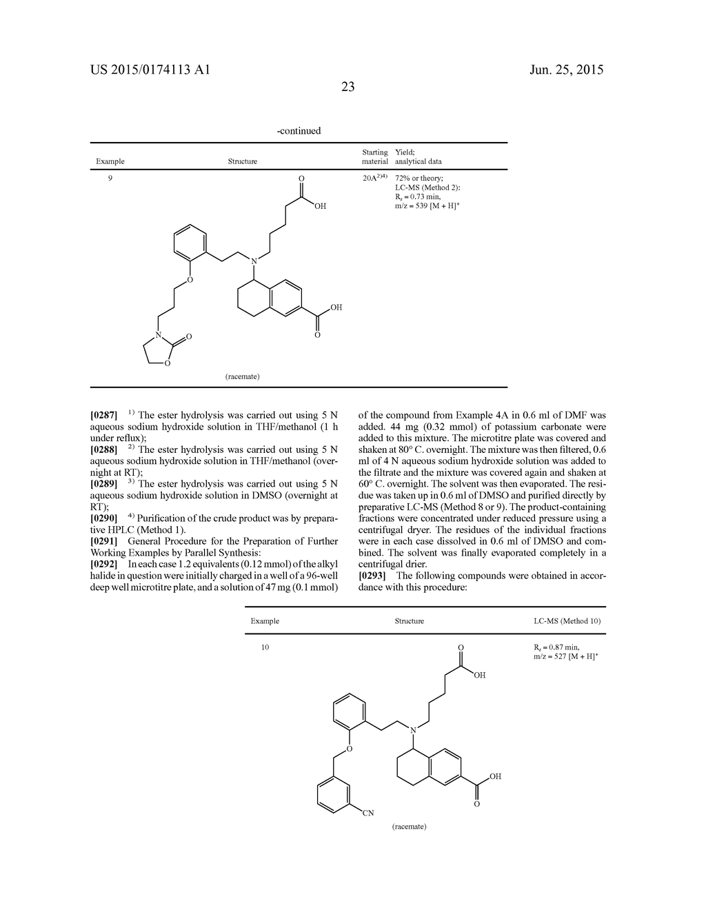 SUBSTITUTED AMINOINDANE- AND AMINOTETRALINECARBOXYLIC ACIDS AND THE USE     THEREOF - diagram, schematic, and image 24