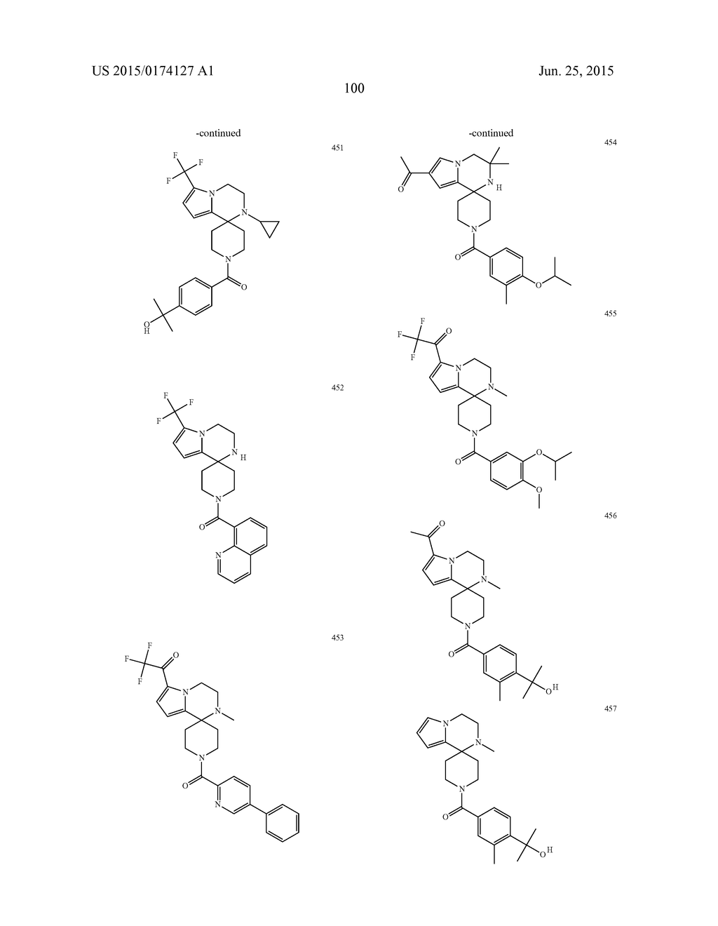 Pyrrolopyrazine-Spirocyclic piperidine amides as modulators of ion     channels - diagram, schematic, and image 101