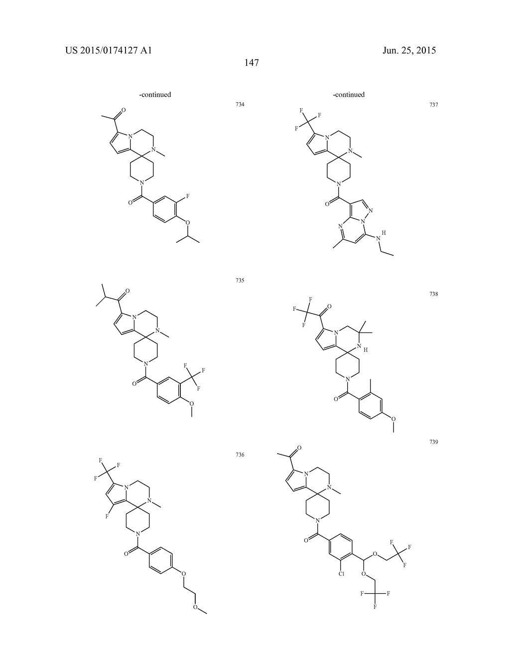 Pyrrolopyrazine-Spirocyclic piperidine amides as modulators of ion     channels - diagram, schematic, and image 148
