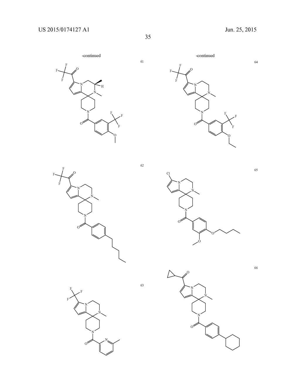 Pyrrolopyrazine-Spirocyclic piperidine amides as modulators of ion     channels - diagram, schematic, and image 36