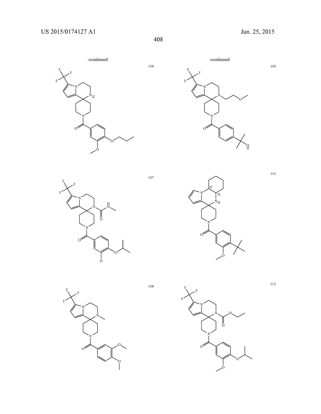 Pyrrolopyrazine-Spirocyclic piperidine amides as modulators of ion     channels - diagram, schematic, and image 409