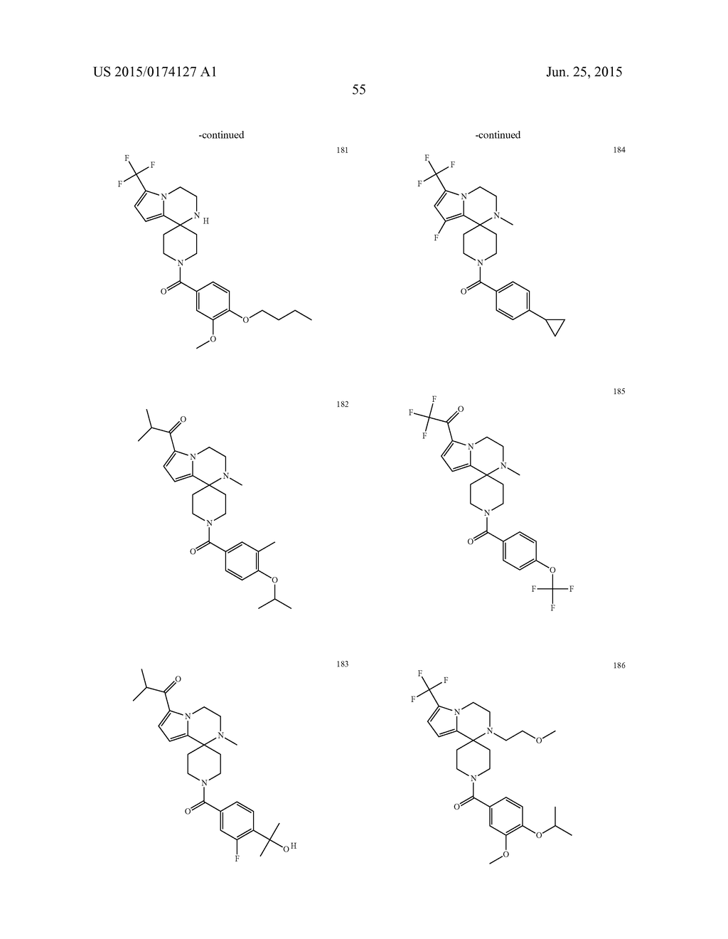 Pyrrolopyrazine-Spirocyclic piperidine amides as modulators of ion     channels - diagram, schematic, and image 56