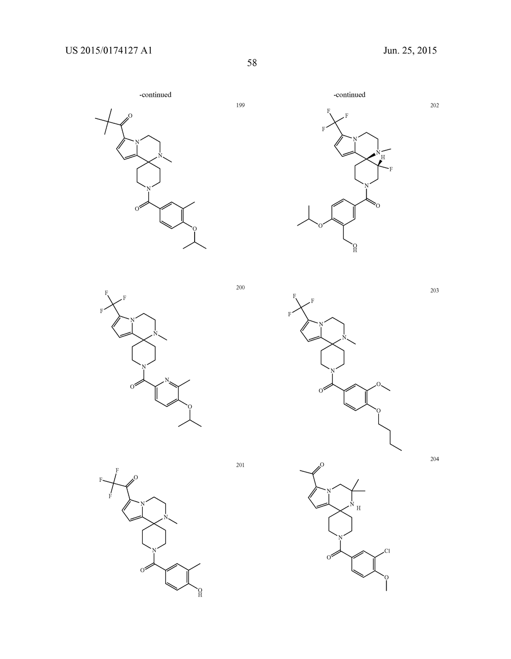 Pyrrolopyrazine-Spirocyclic piperidine amides as modulators of ion     channels - diagram, schematic, and image 59