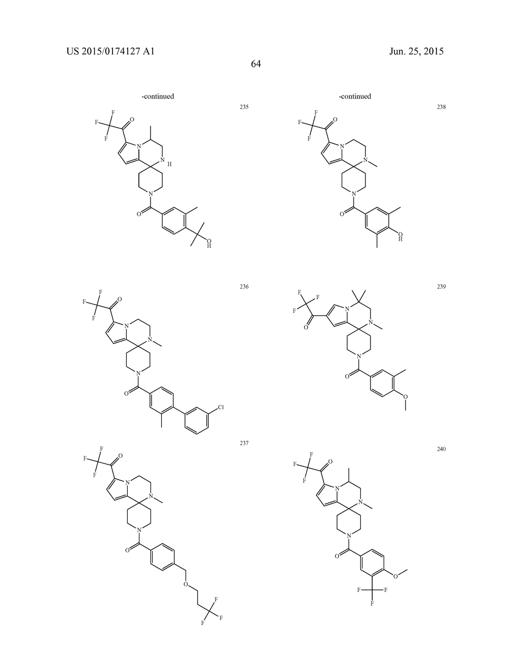 Pyrrolopyrazine-Spirocyclic piperidine amides as modulators of ion     channels - diagram, schematic, and image 65