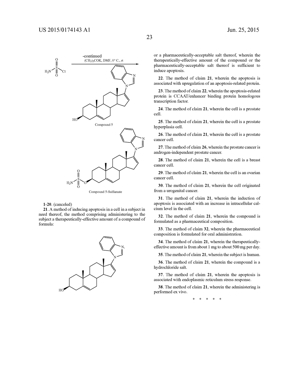 NOVEL PRODRUGS OF C-17-HETEROARYL STEROIDAL CYP17     INHIBITORS/ANTIANDROGENS: SYNTHESIS, IN VITRO BIOLOGICAL ACTIVITIES,     PHARMACOKINETICS AND ANTITUMOR ACTIVITY - diagram, schematic, and image 28