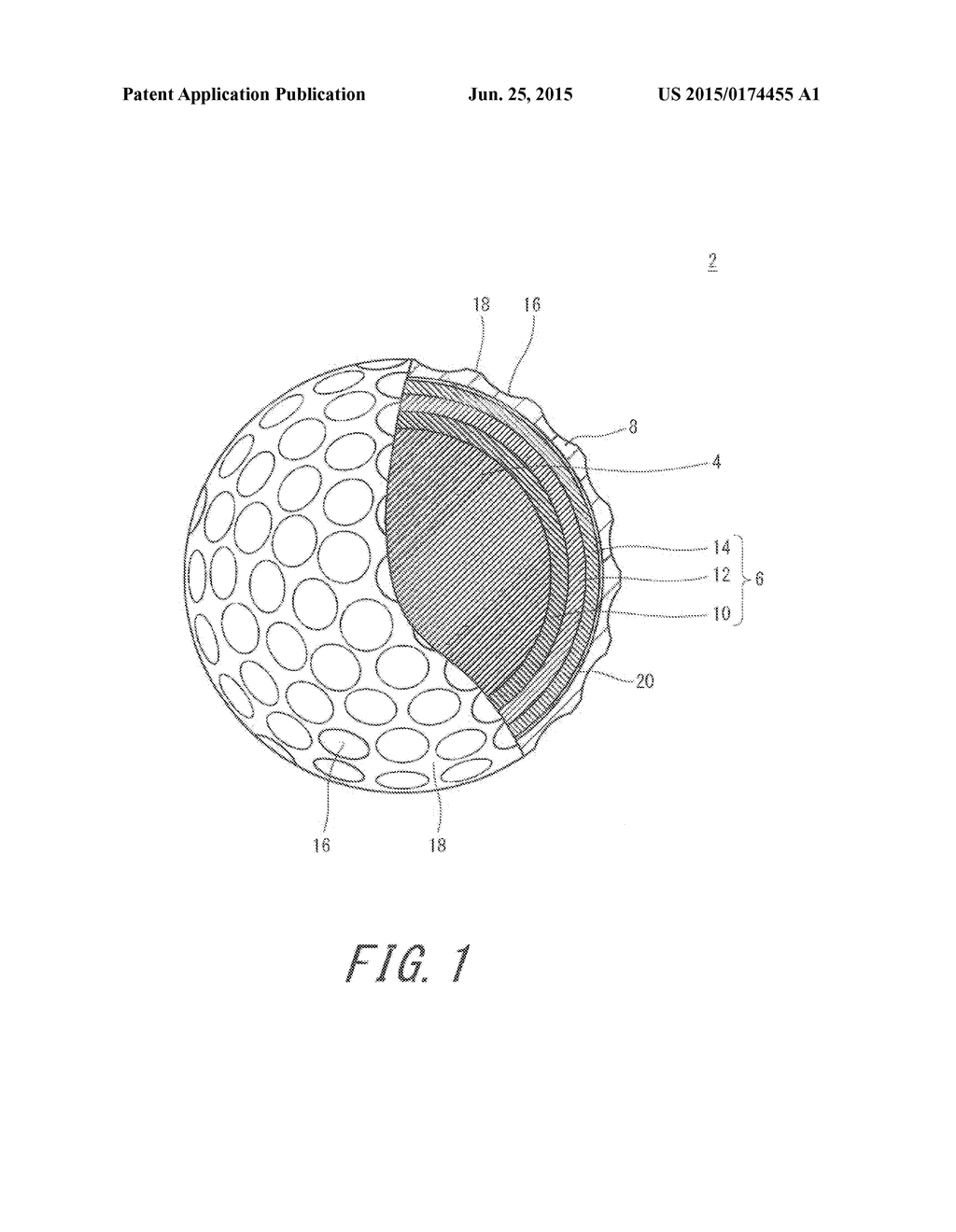 GOLF BALL - diagram, schematic, and image 02