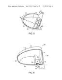 GOLF CLUB HEAD WITH FLEXURE diagram and image