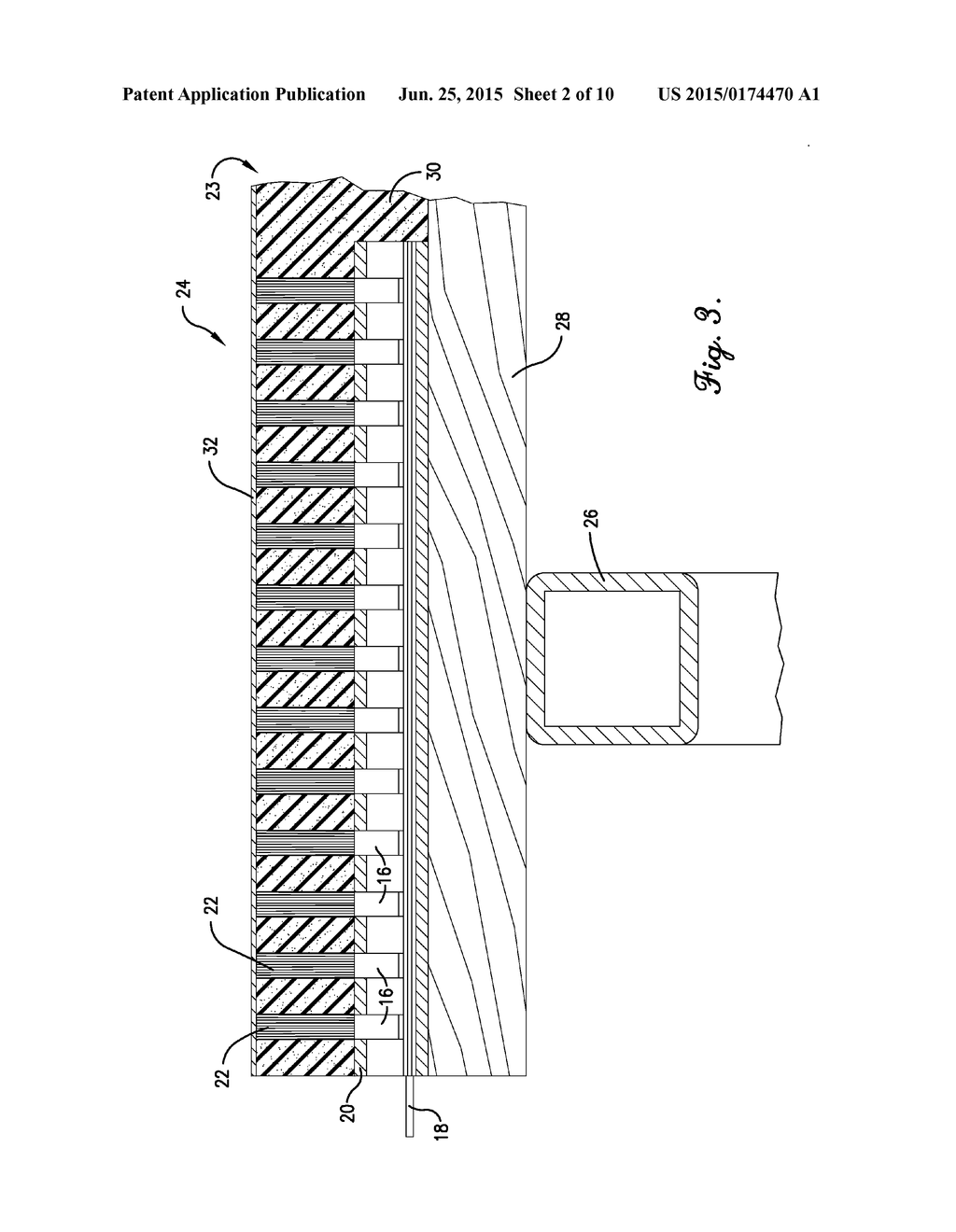 SYSTEMS AND METHODS FOR DISPLAYING ADVERTISING AND OTHER INFORMATION ON     ATHLETIC SURFACES - diagram, schematic, and image 03