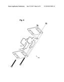 Mounting Clamp for Flying Disc diagram and image