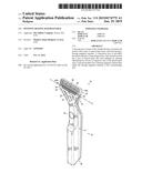 PIVOTING SHAVING RAZOR HANDLE diagram and image