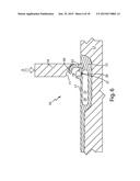 PROCESS AND APPARATUS FOR MAKING MULTI-COMPONENT HOLLOW ARTICLE AND     ARTICLE MADE THEREBY diagram and image