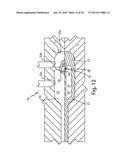 PROCESS AND APPARATUS FOR MAKING MULTI-COMPONENT HOLLOW ARTICLE AND     ARTICLE MADE THEREBY diagram and image