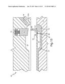 PROCESS AND APPARATUS FOR MAKING MULTI-COMPONENT HOLLOW ARTICLE AND     ARTICLE MADE THEREBY diagram and image