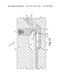 PROCESS AND APPARATUS FOR MAKING MULTI-COMPONENT HOLLOW ARTICLE AND     ARTICLE MADE THEREBY diagram and image