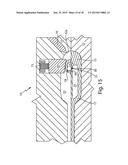 PROCESS AND APPARATUS FOR MAKING MULTI-COMPONENT HOLLOW ARTICLE AND     ARTICLE MADE THEREBY diagram and image