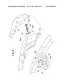 VEHICLE ARTICLE CARRIER SYSTEM HAVING CROSS BAR END SUPPORTS WITH     ANTI-LOOSENING MECHANISM diagram and image