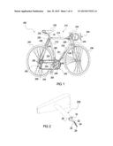 SUPPORT STRUCTURE FOR A BICYCLE ON-BOARD DEVICE diagram and image