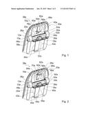 AIRCRAFT SEAT HOLDING DEVICE diagram and image