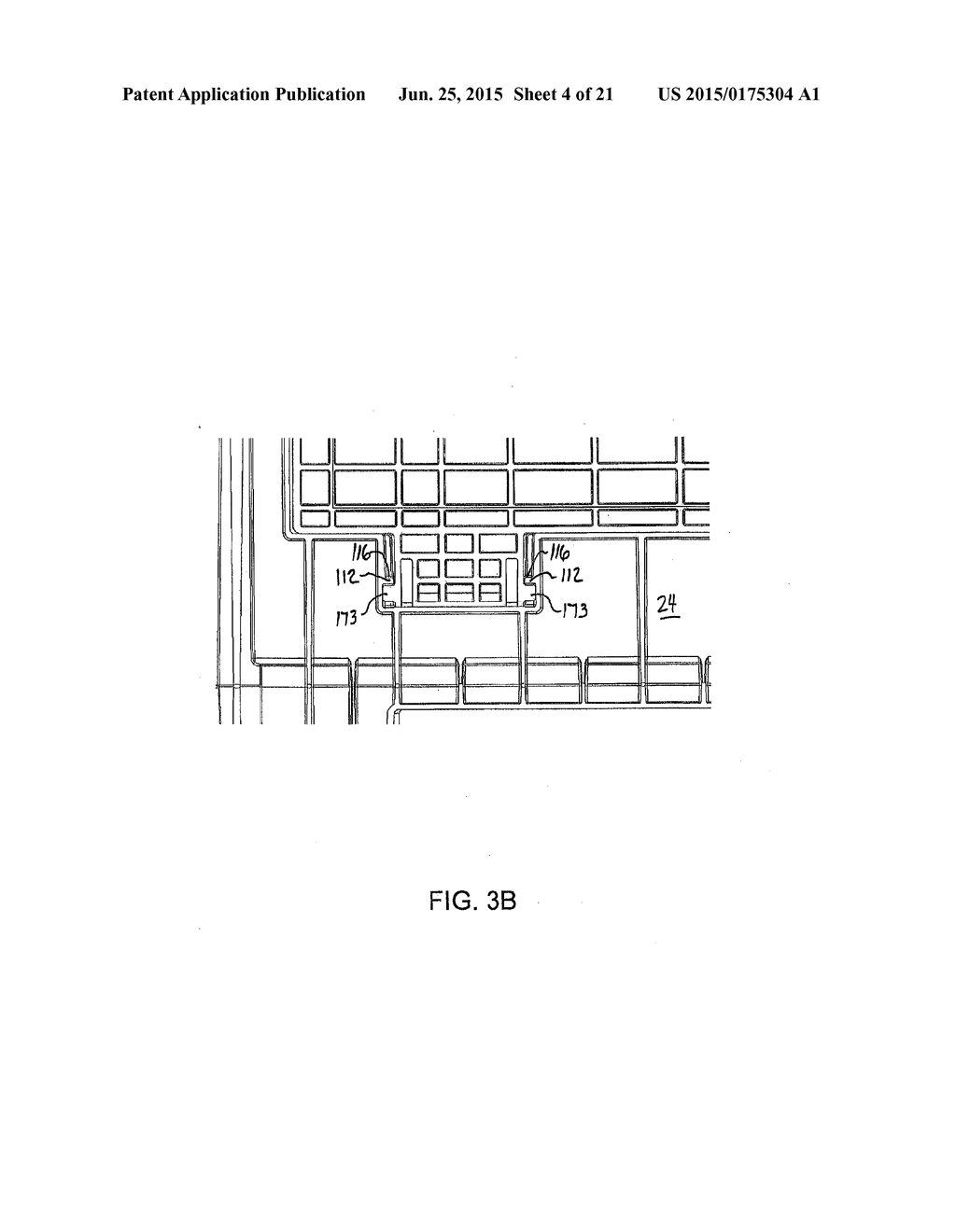 COLLAPSIBLE CONTAINER HAVING FOLDABLE SIDE AND END PANELS - diagram, schematic, and image 05