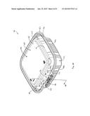 TAMPER EVIDENT CONTAINER WITH FRANGIBLE HINGE diagram and image