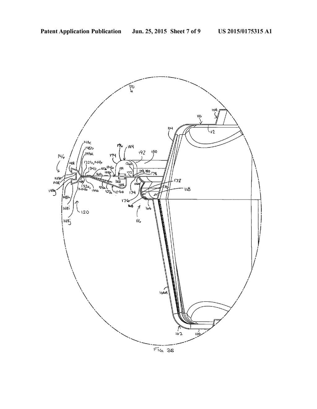 TAMPER EVIDENT CONTAINER WITH FRANGIBLE HINGE - diagram, schematic, and image 08