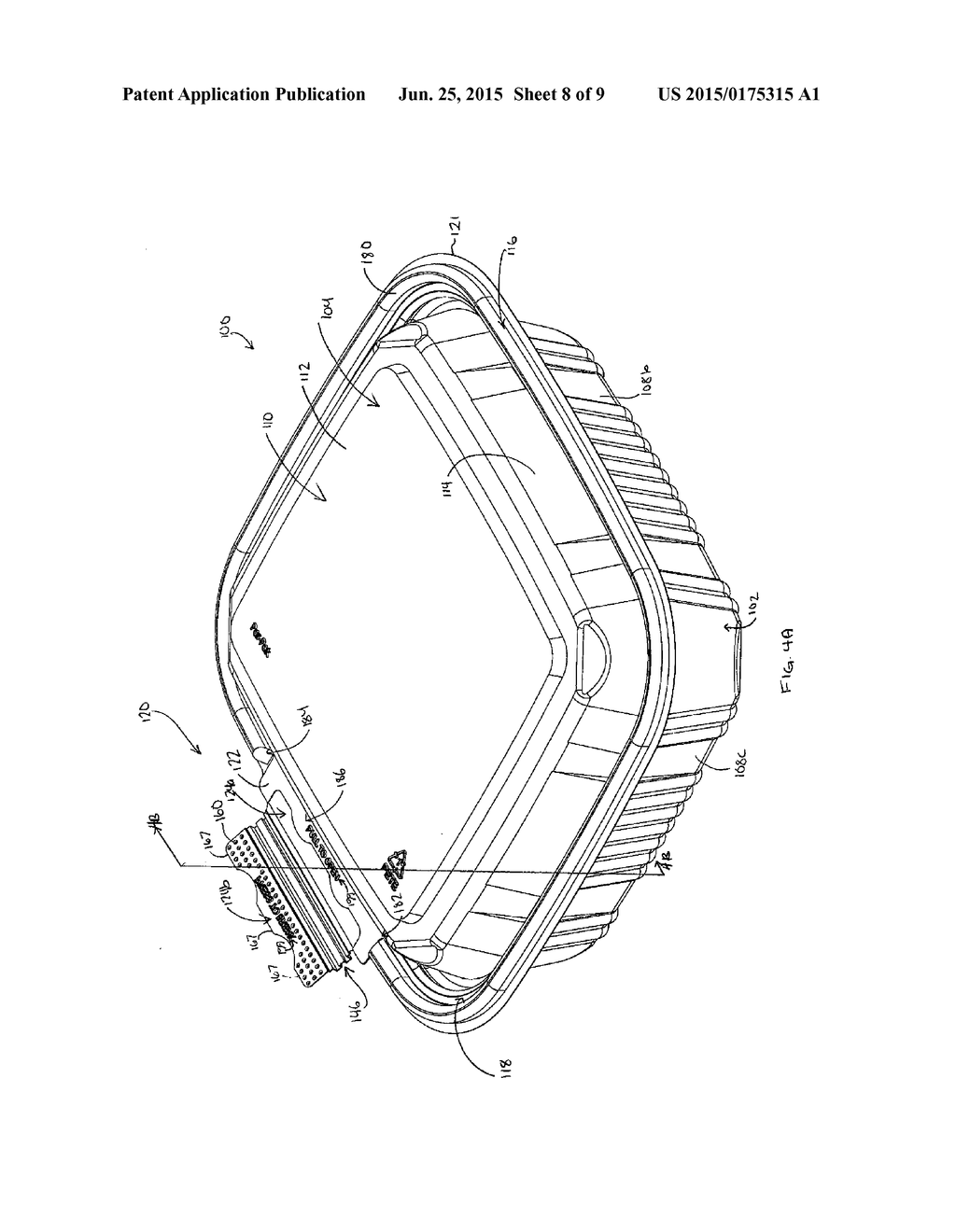 TAMPER EVIDENT CONTAINER WITH FRANGIBLE HINGE - diagram, schematic, and image 09