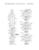 Split Loading Funnel for Charging a Molten Glass Gob into a Blank Mold diagram and image