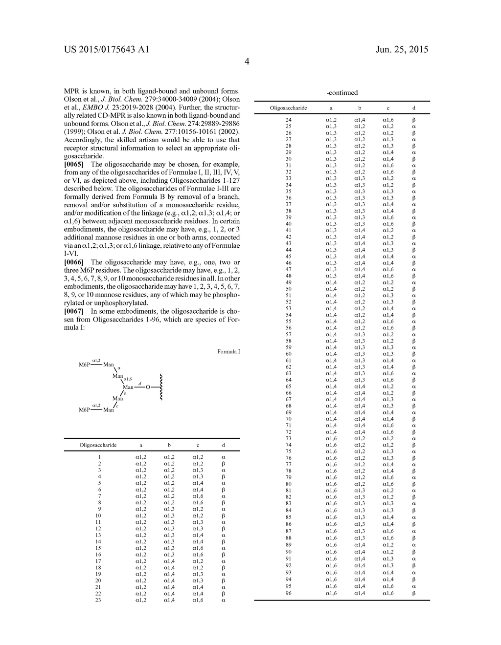 OLIGOSACCHARIDE-PROTEIN CONJUGATES - diagram, schematic, and image 47