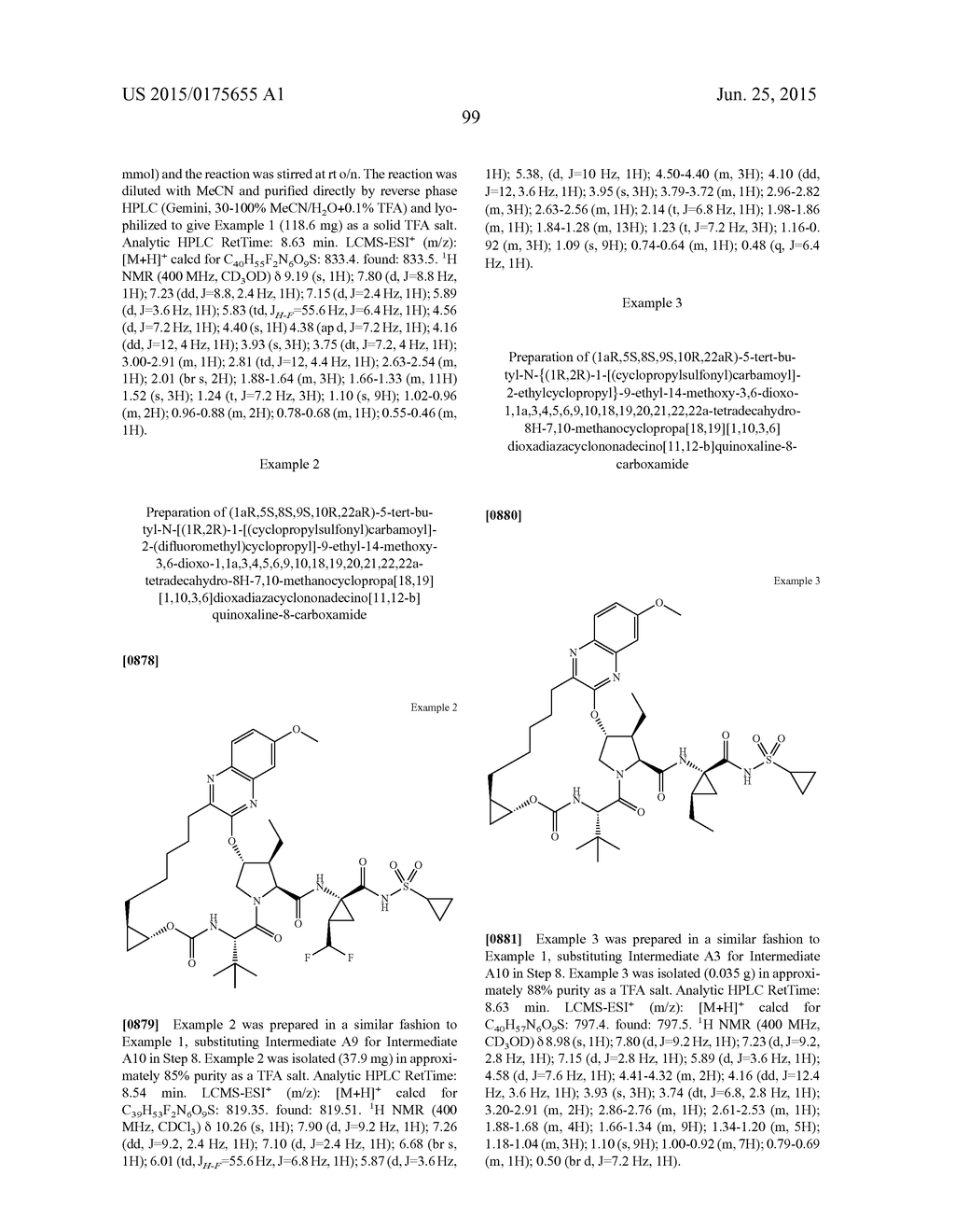 INHIBITORS OF HEPATITIS C VIRUS - diagram, schematic, and image 100