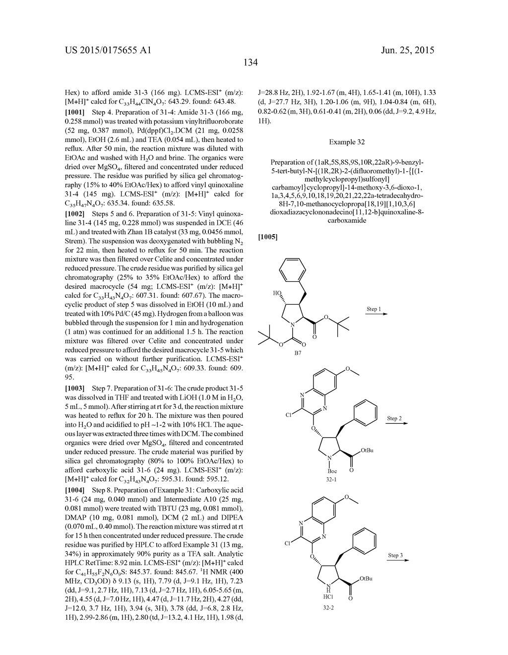 INHIBITORS OF HEPATITIS C VIRUS - diagram, schematic, and image 135