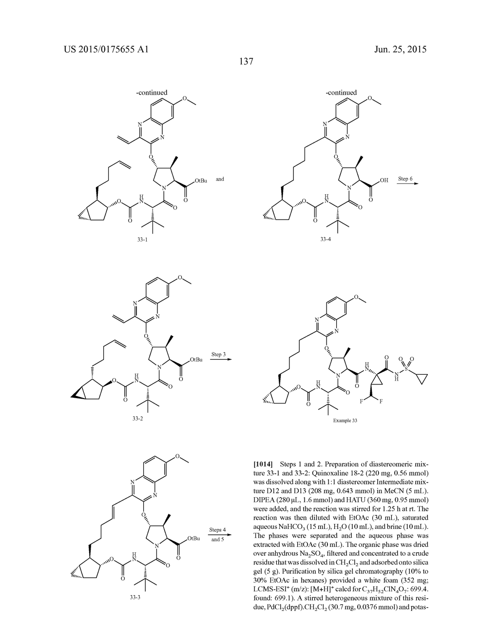 INHIBITORS OF HEPATITIS C VIRUS - diagram, schematic, and image 138