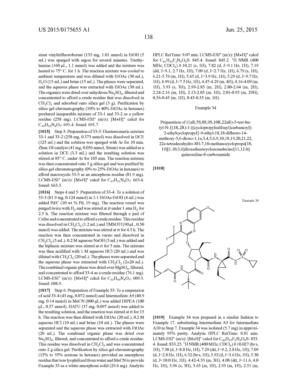 INHIBITORS OF HEPATITIS C VIRUS - diagram, schematic, and image 139