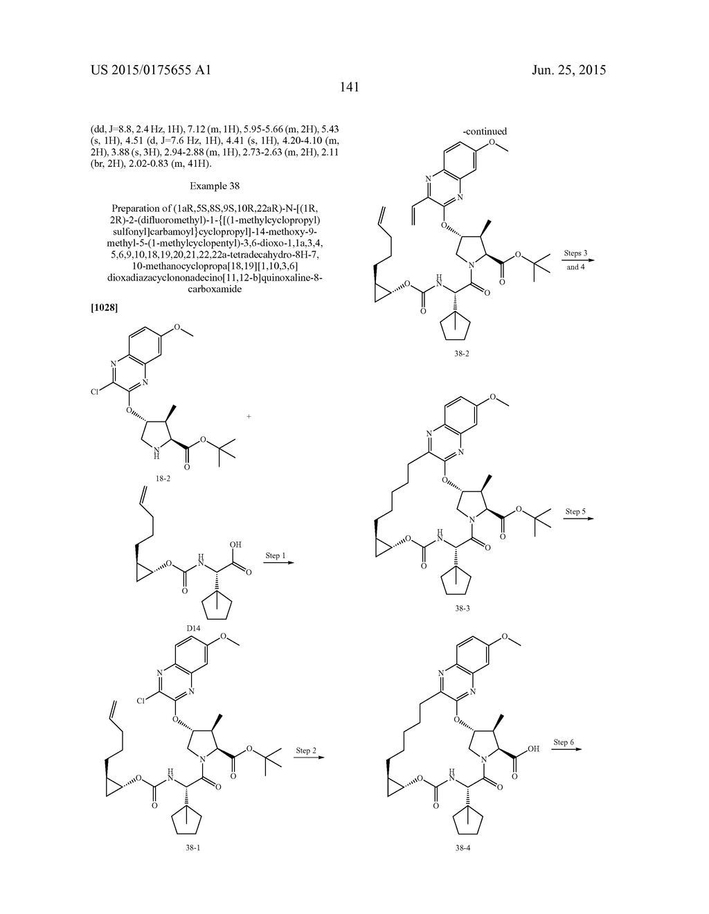 INHIBITORS OF HEPATITIS C VIRUS - diagram, schematic, and image 142