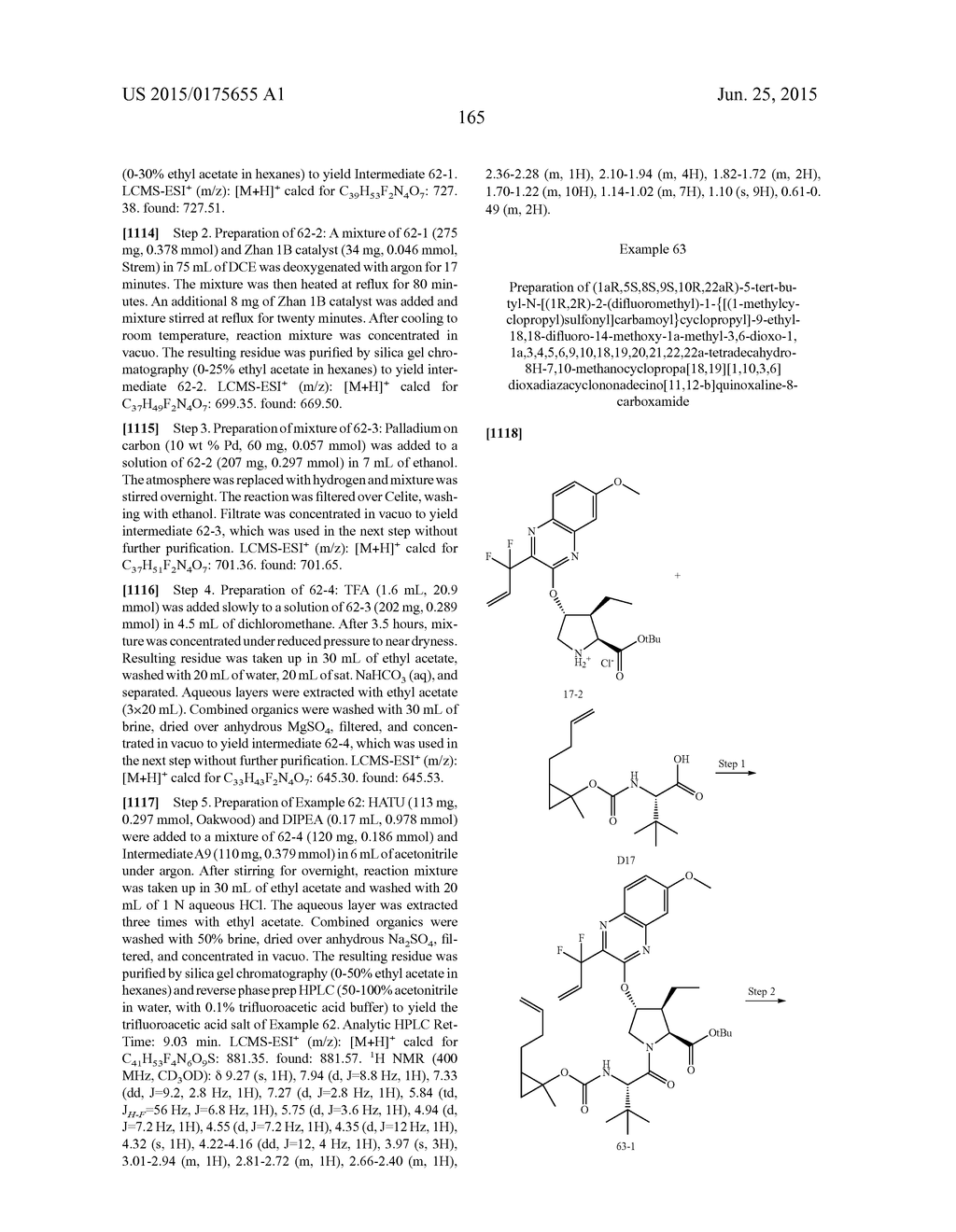 INHIBITORS OF HEPATITIS C VIRUS - diagram, schematic, and image 166