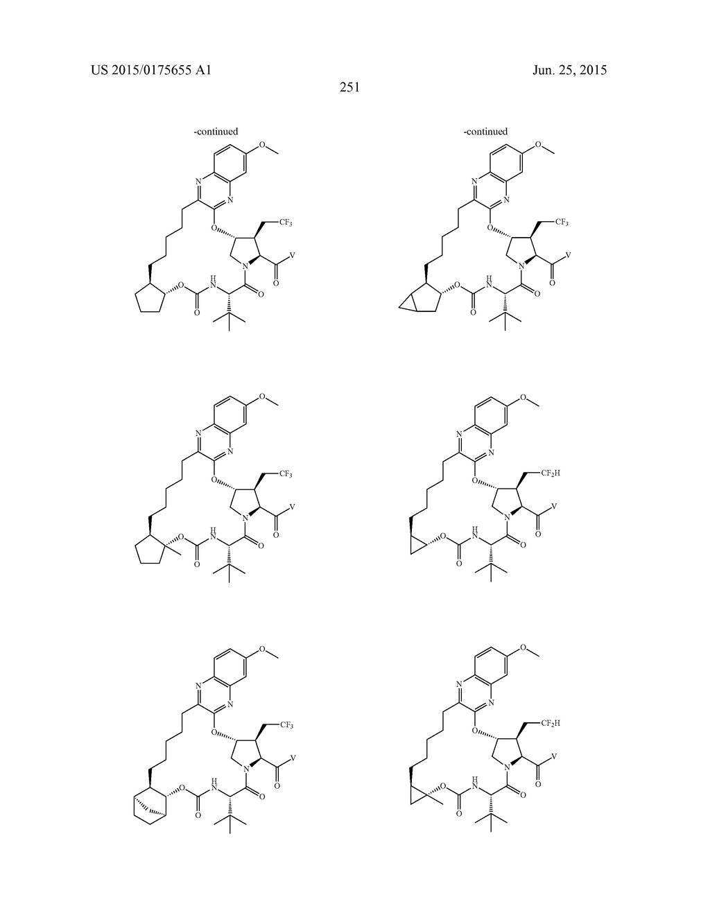 INHIBITORS OF HEPATITIS C VIRUS - diagram, schematic, and image 252